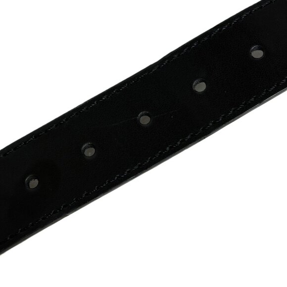 True Religion Lumin II Reversible Blk/brwn Roller Twist Simulated Leather Belt - Picture 9 of 10